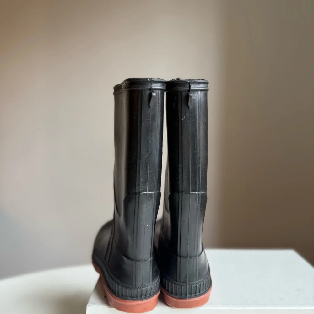 Rubber Rain Boots Made in Canada Kids Size 2 Unisex Waterproof Premium Heavy